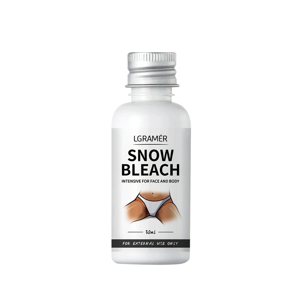 Body Whitening Bleach Cream Brighten Underarm Elbow Knees Joint Removal Intimate Parts Dark Spots Melanin Snow Bleach Cream 30ml Oasis Select 30ml