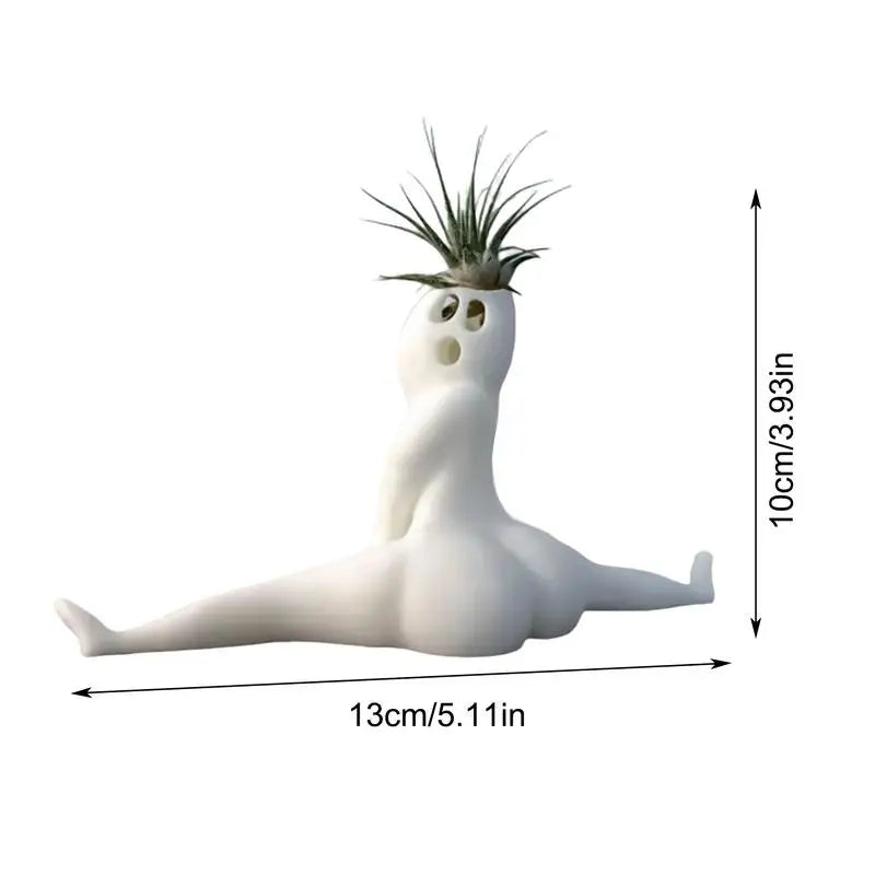 Hilarious Big Booty Ghost Planter Succulent Planter Air Plant Display Indoor Planter Decor Planter Plant Pots Funny Prank Gift Oasis Select