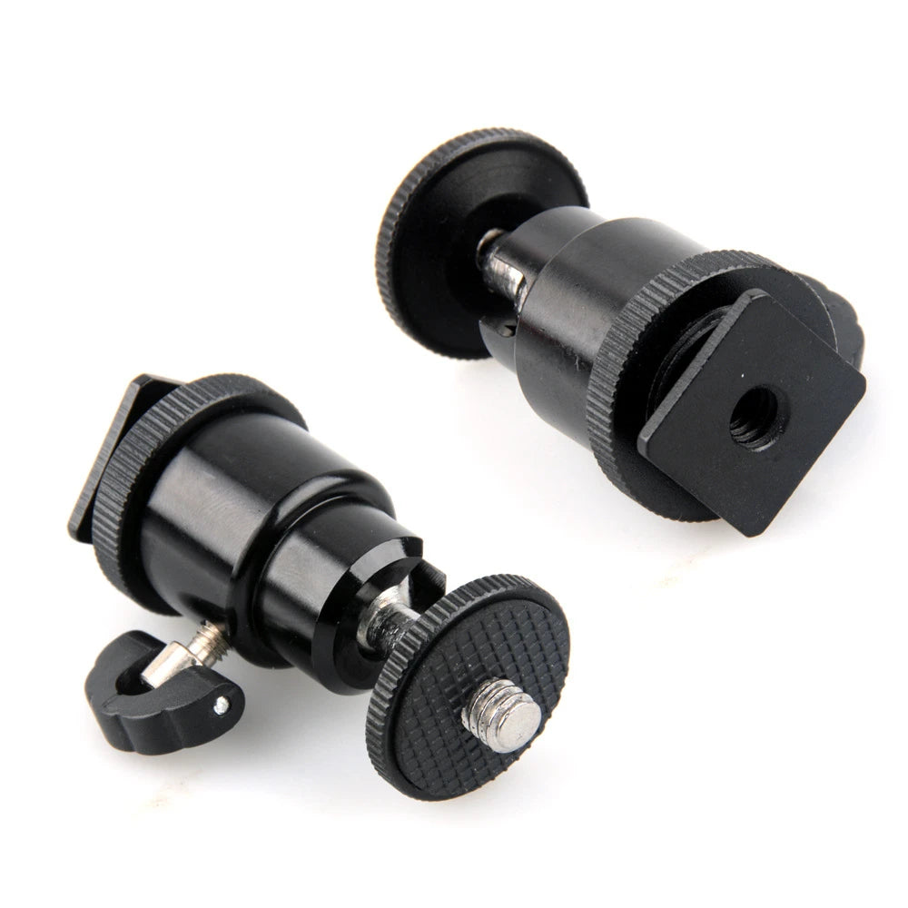 Universal Hot Shoe Phone Clip Holder – 1/4" Screw DSLR Mount