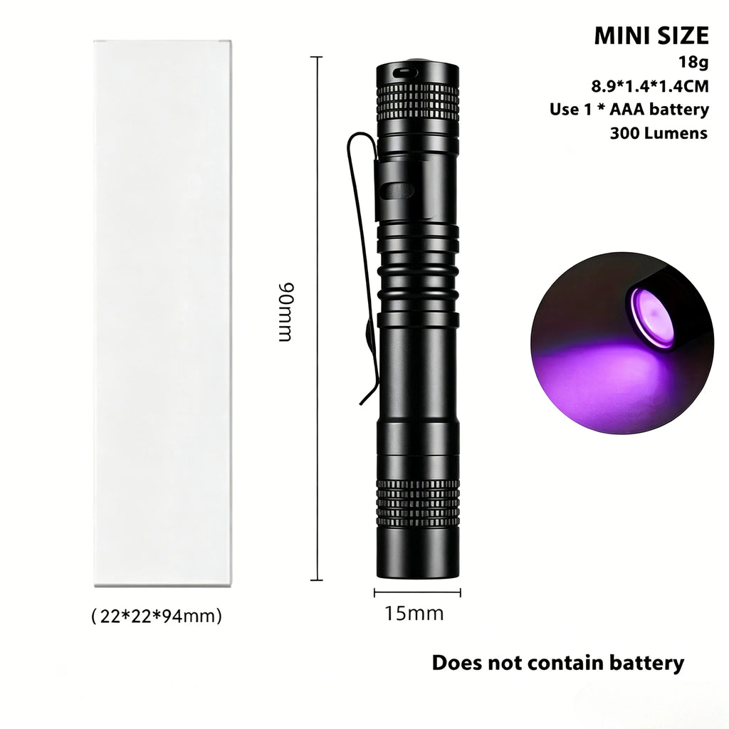 ZHIYU 395nm UV Pen Flashlight – Pet Urine & Scorpion Detector