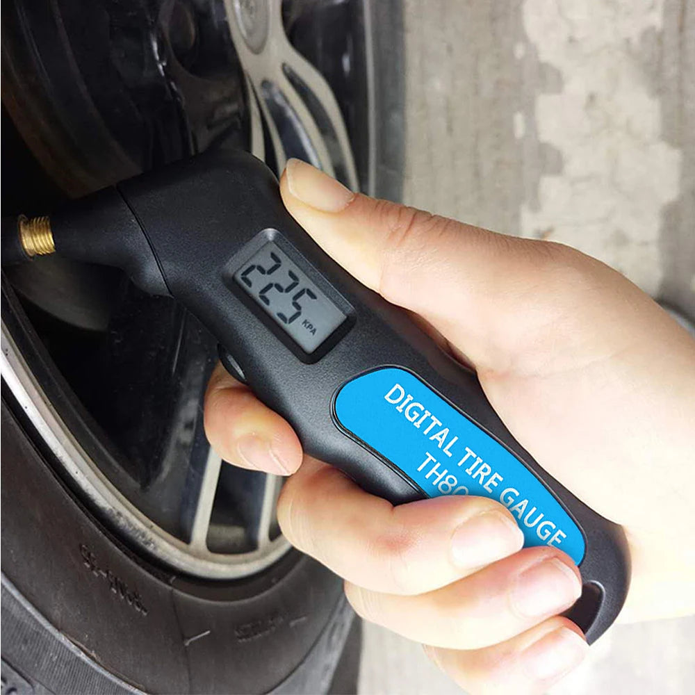 Digital Tire Pressure Gauge TH805 – 150 PSI LCD, Car Bike Truck Tire Pressure Gauge Oasis Select T805