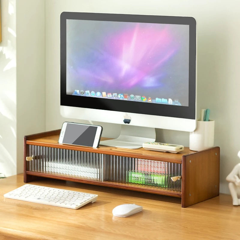 Computer Heightening Rack Monitor Bracket Bracket Heightening Base Desktop Desktop Storage Shelf Desk Shelf Oasis Select
