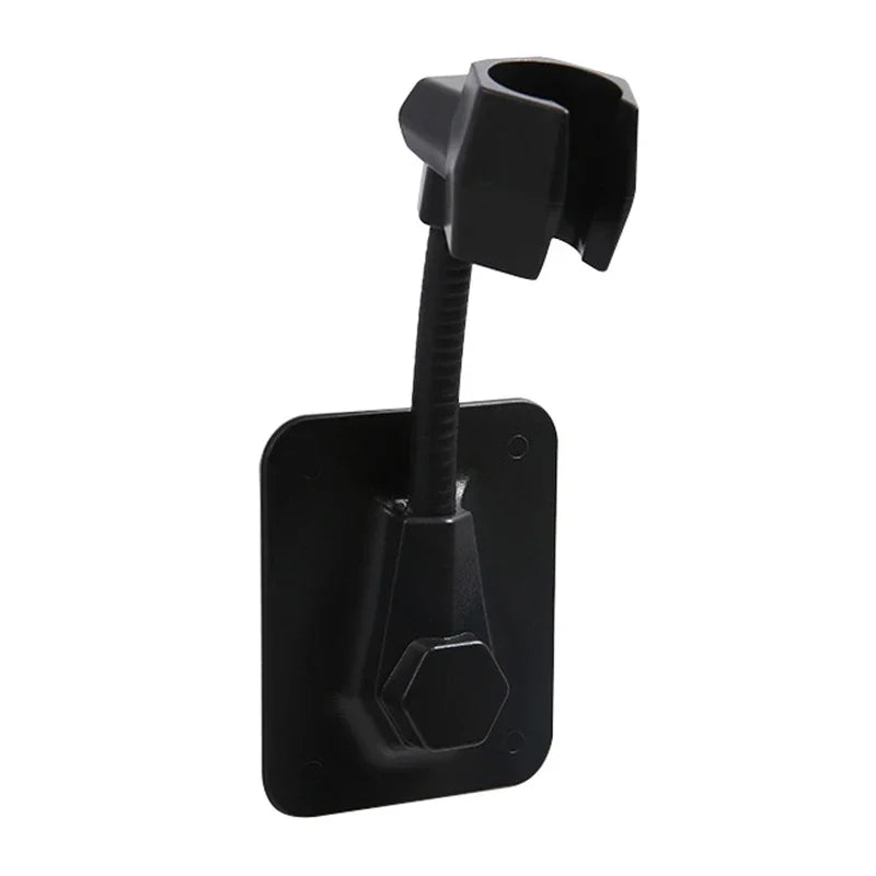 360° Adjustable Shower Head Holder | Wall Mount Bracket Shower Head Bracket Oasis Select Black