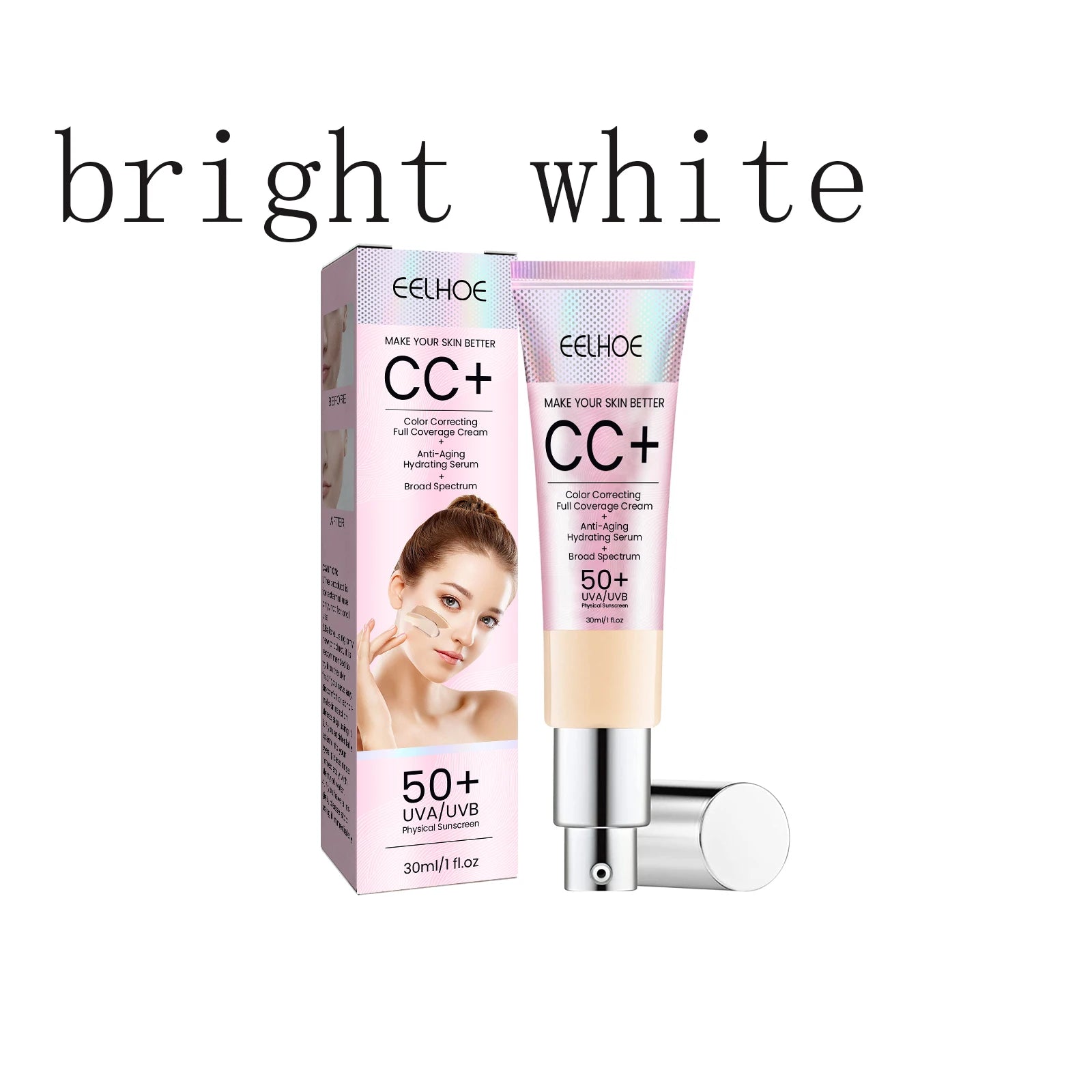 Eelhoe Facial Repair CC Cream – Waterproof Natural Coverage
