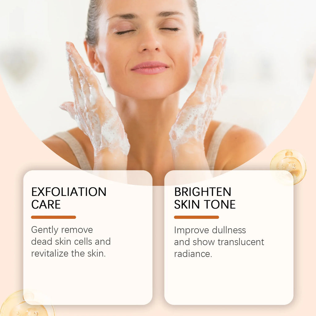 Coconut Oil Facial cleanser Tighten Cheek Control Skins Oiling Removing Acne Reducing Blackheads Pores Faces Moisturizing Oils Oasis Select