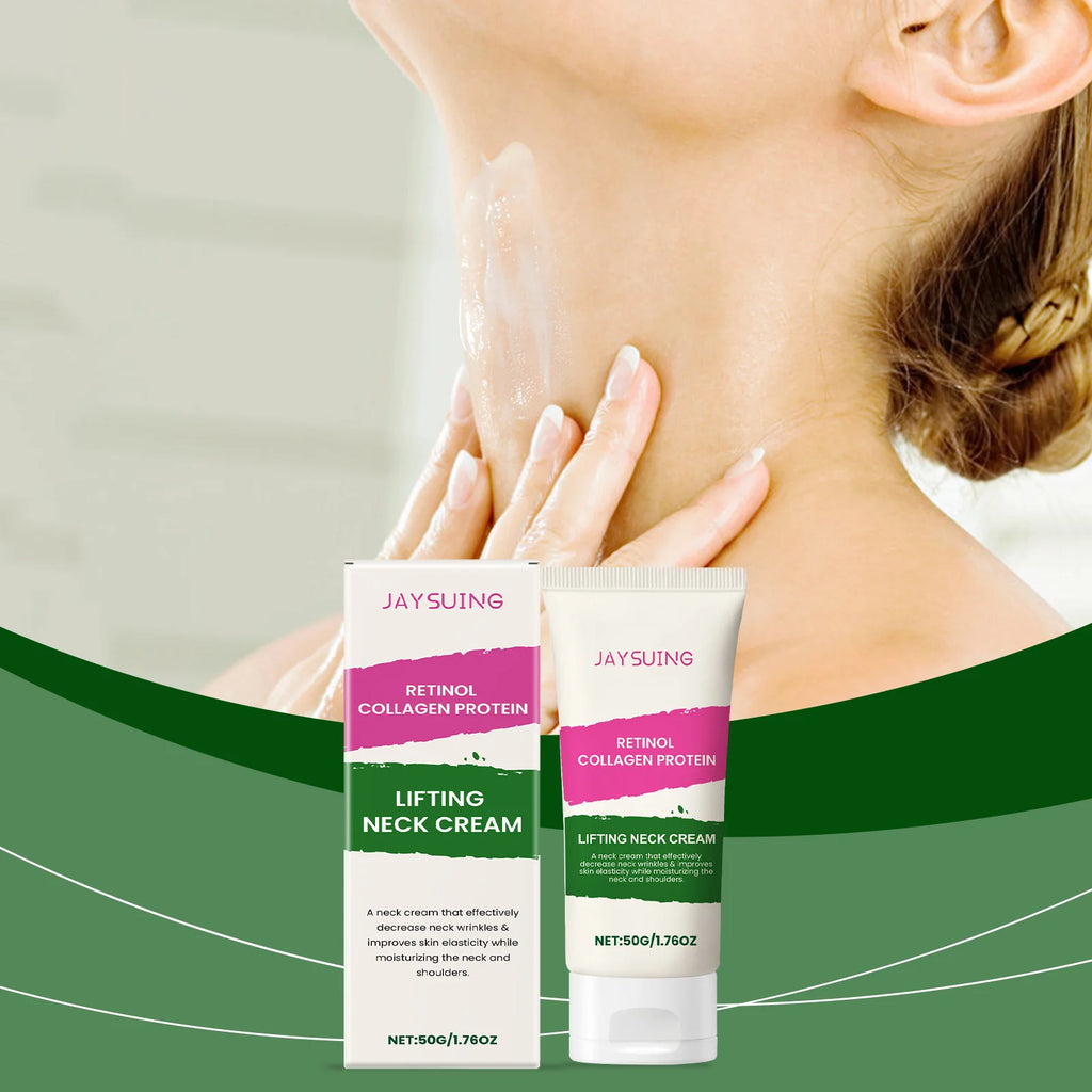 Collagen Neck Cream Anti Aging Reduces Wrinkles Lines Improve Double Chin Sagging Lifts Tightens Brighten Skin Beauty Neck Cream Oasis Select