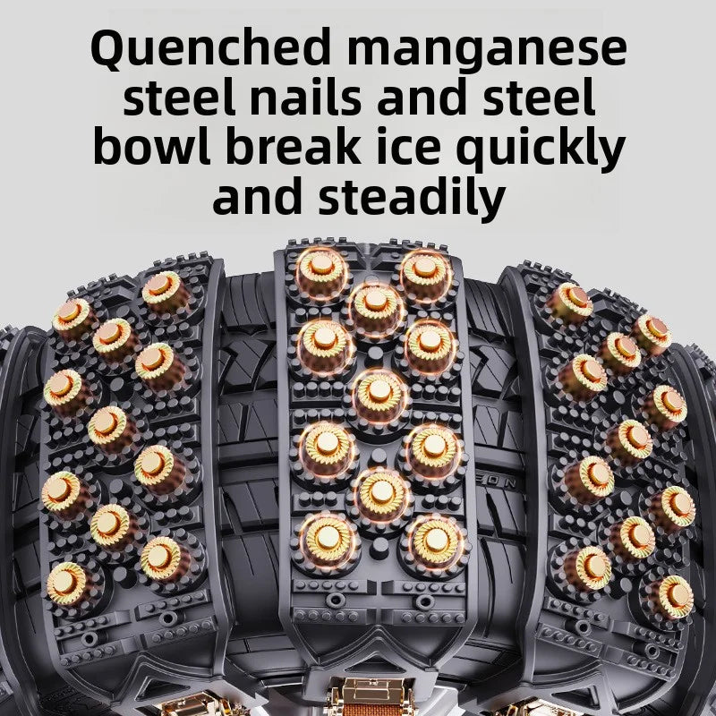 Universal All-Terrain Snow Traction Chains for SUVs, Cars, and Off-Road Vehicles Without Tire Damage Oasis Select