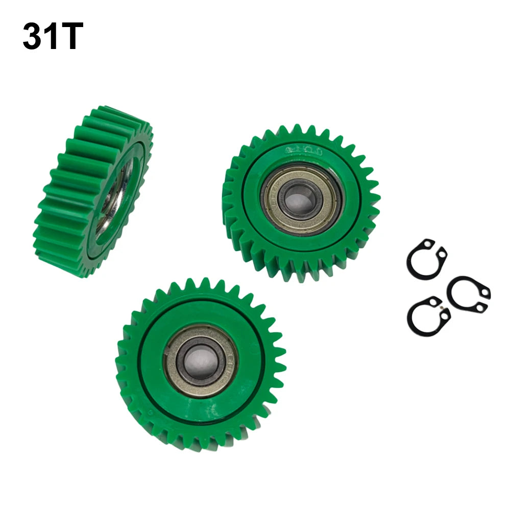 Set of 3 Nylon Planetary Gears for Electric Bike Motors 31T/35T with 608 Bearings Lightweight and Sturdy Design Oasis Select