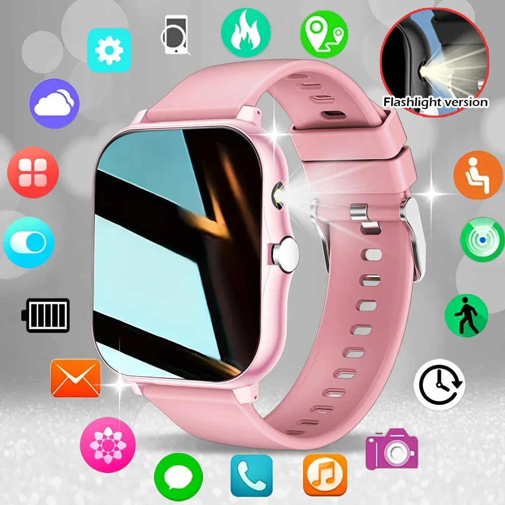 ERUN Smartwatch Fitness Tracker – Pedometer, Flashlight & Alexa