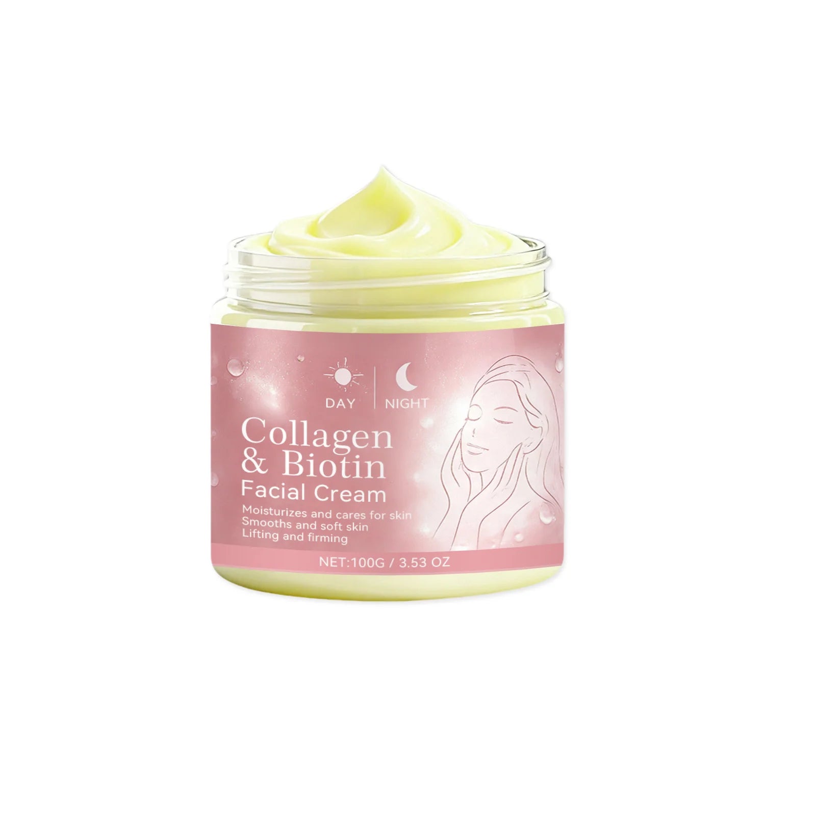 Hydrating Day Cream Nourishing Firming Reduce Wrinkles Glowing Repair Soothing Fade Fine Lines Brightening Smoothing Night Cream Oasis Select 100g