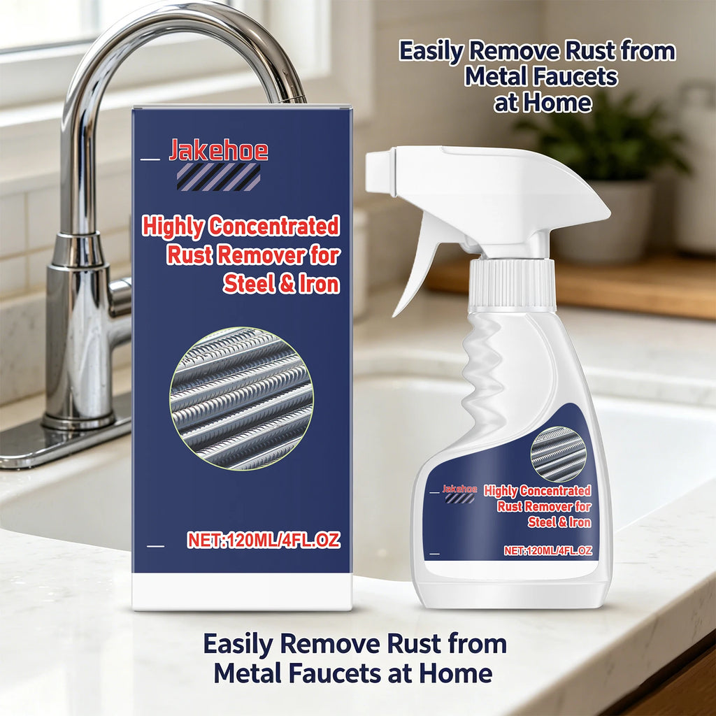 High Concentrated Steel Rust Remover for Steel Iron Bolts, Screws, Fasteners Rust Cleaner Multi-purpose Corrosion Remover Oasis Select