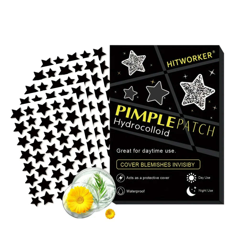 Star shaped Tea Tree Oil Acne Patch -200/400 tablets/box, alcohol free, gentle and non irritating absorption of acne secretions Oasis Select 200pcs