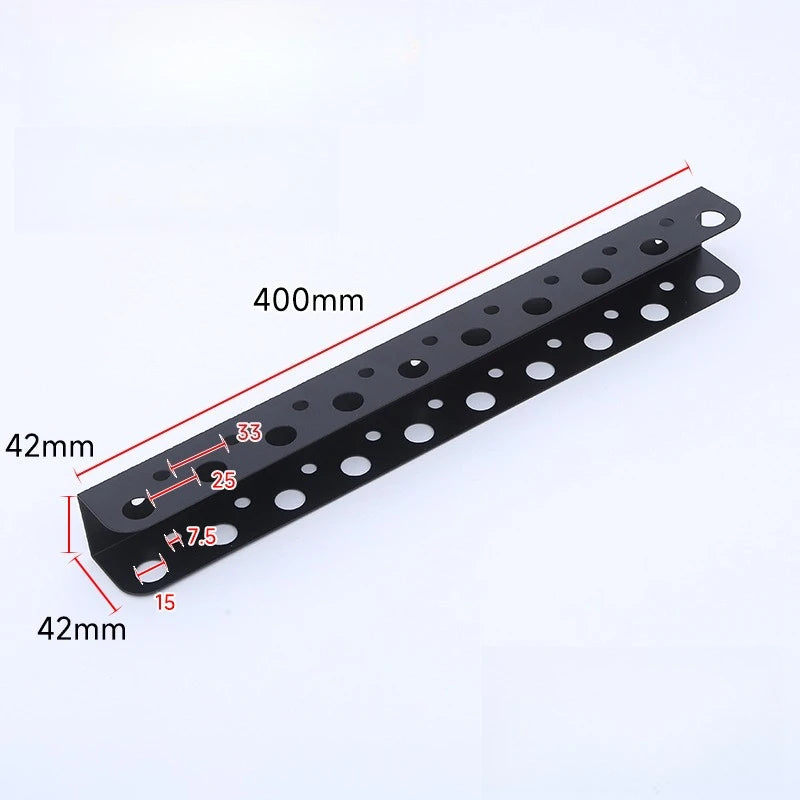 Screwdriver Plier Storage Rack Metal Heavy Duty Wall Mounted Tools Organizer for Garage Workshop Multifunctional Tool Management Oasis Select 2 in 1