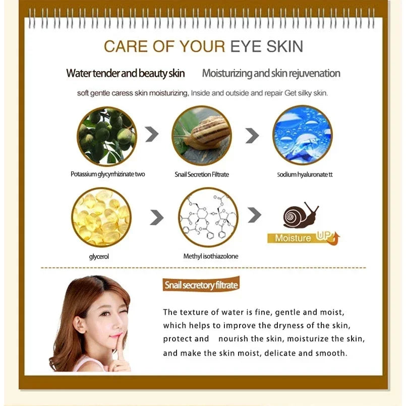 Snail Collagen Skincare Set – Anti-Aging Face & Eye Cream