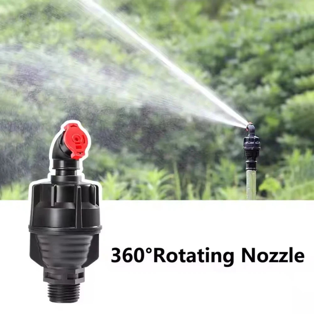 360° Rotating Lawn Sprinkler – Adjustable Spray Distance & Angle