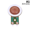 25.4MM Tweeters Voice Coil Round Speaker Treble Coil Replacement Horn Titanium Film Copper Clad Alumium Diaphragm Oasis Select A1
