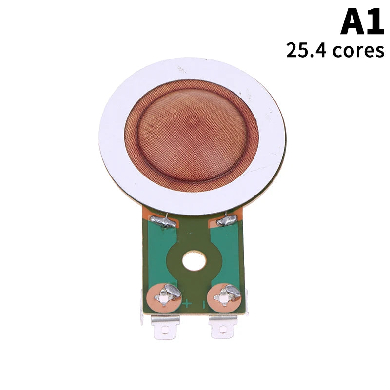 25.4MM Tweeters Voice Coil Round Speaker Treble Coil Replacement Horn Titanium Film Copper Clad Alumium Diaphragm Oasis Select A1