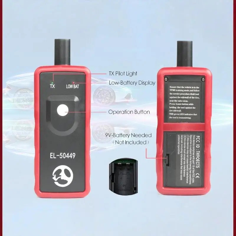 1Pcs TPMS Tire Pressure Monitor Sensor Scanner Tpms Activation Tool EL TPMS Reset Tool OBD2 Car Tool For EL50449 Oasis Select