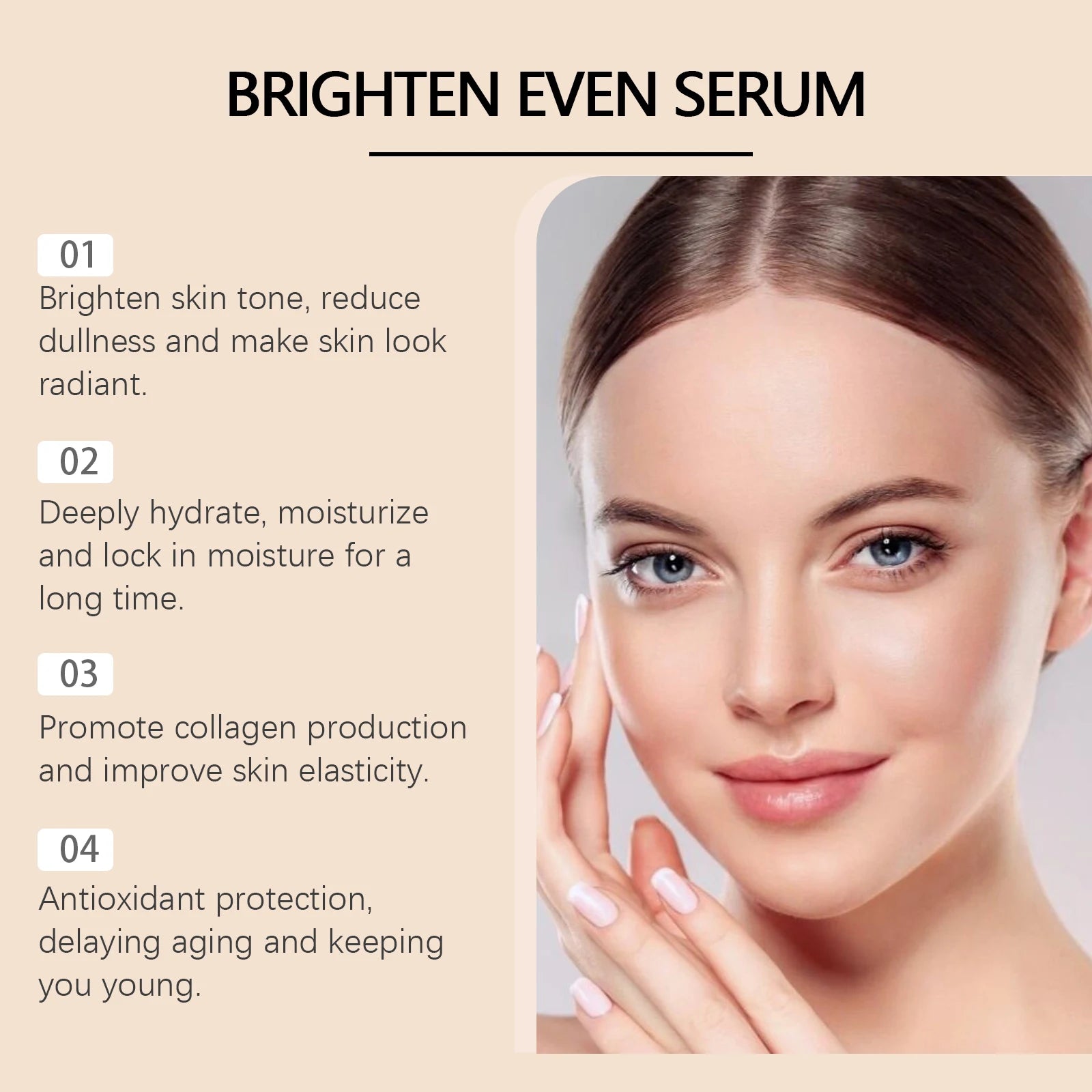 West Month Vitamin C Brightening Serum Reduce Melanin Brighten Even Skin Tone Deeply Moisturize Face Skin Care Beauty Makeup Oasis Select