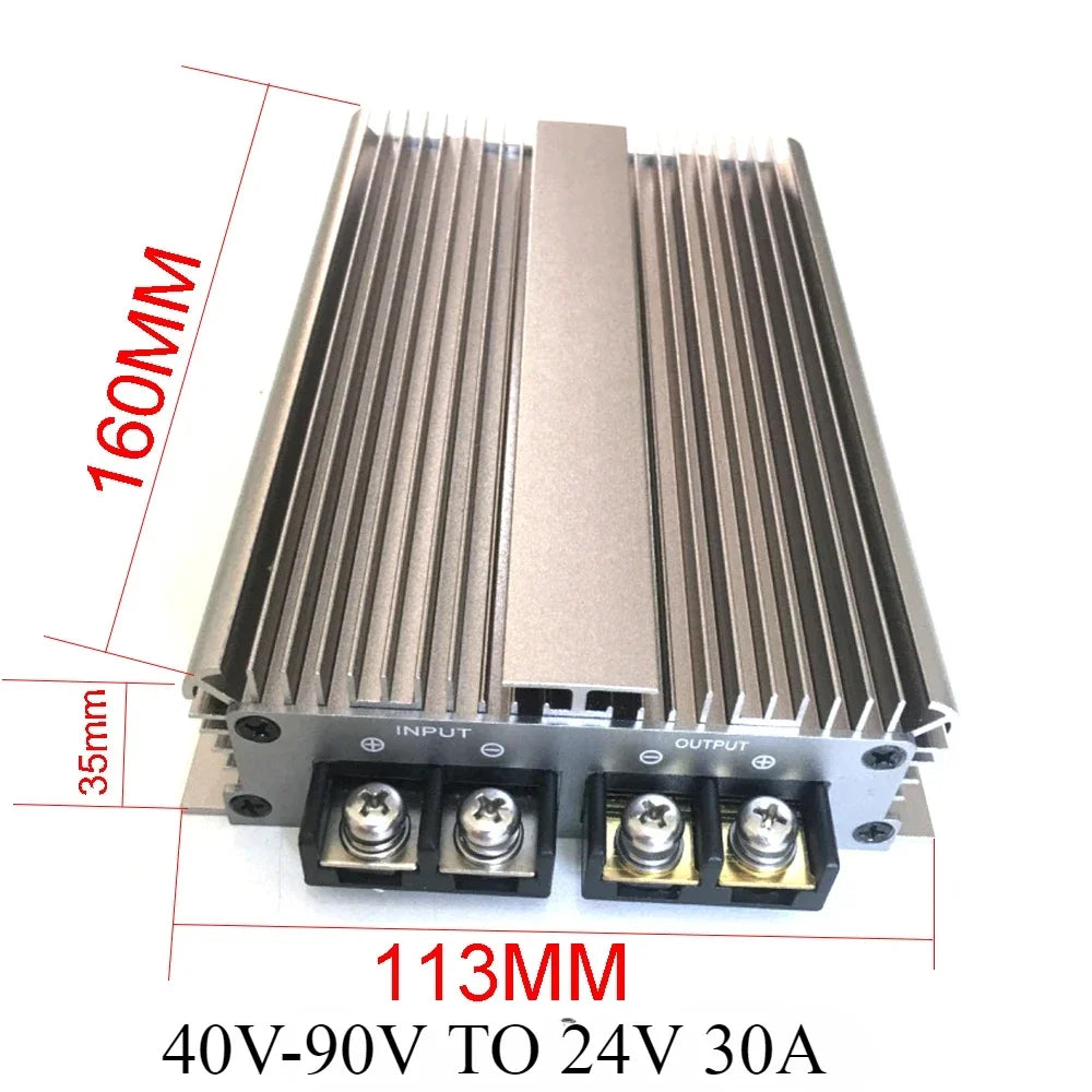 30V-90V TO 24V 30A 48V to 24V 60V to 24V 72V to 24V 5A-50A DC DC boost module stabilizer Voltage Regulator step down converter Oasis Select 40V-90V TO 24V 30A 72V(40-90V) 24V