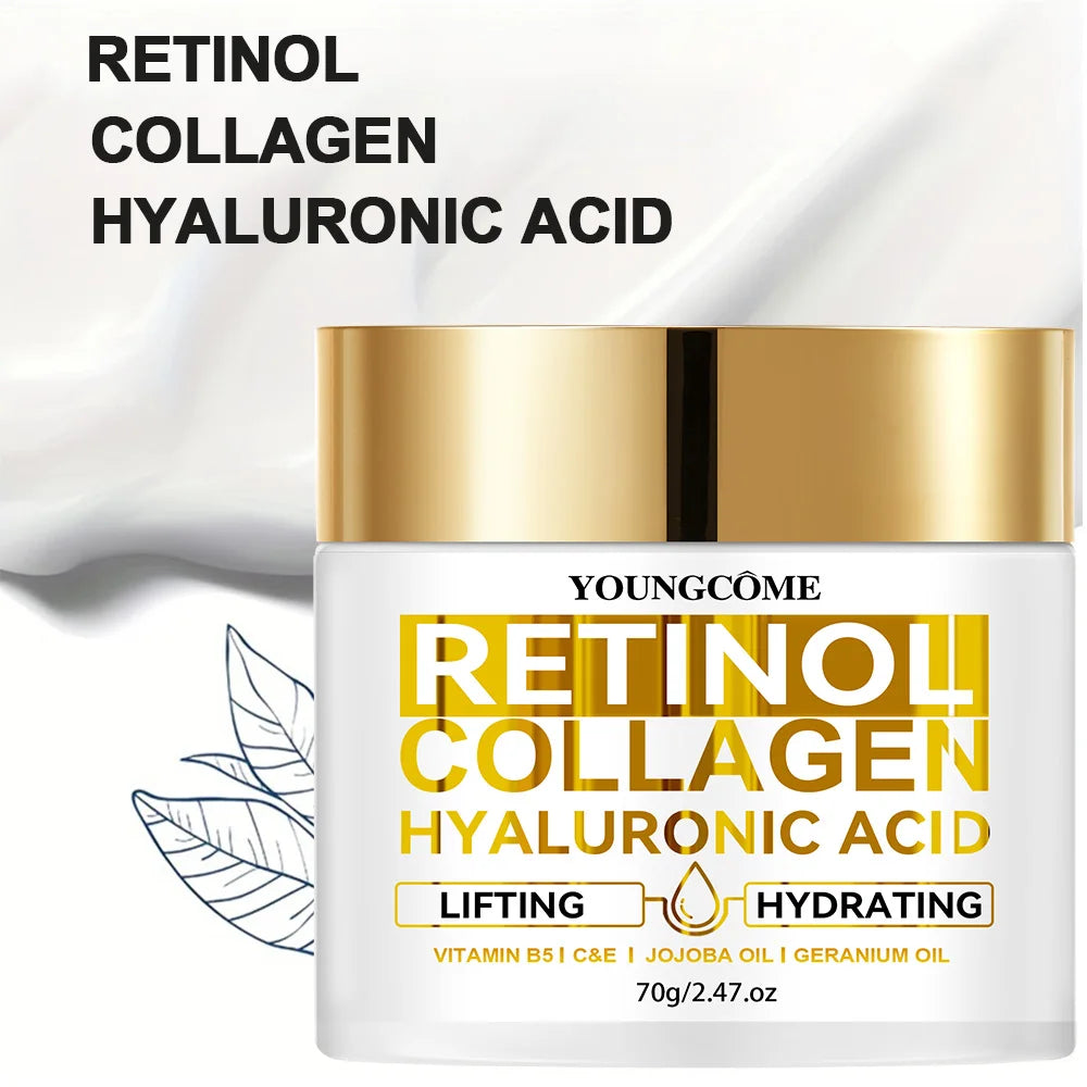Retinol Face Cream – Collagen & Hyaluronic Acid Moisturizer Retinol Face Cream Oasis Select