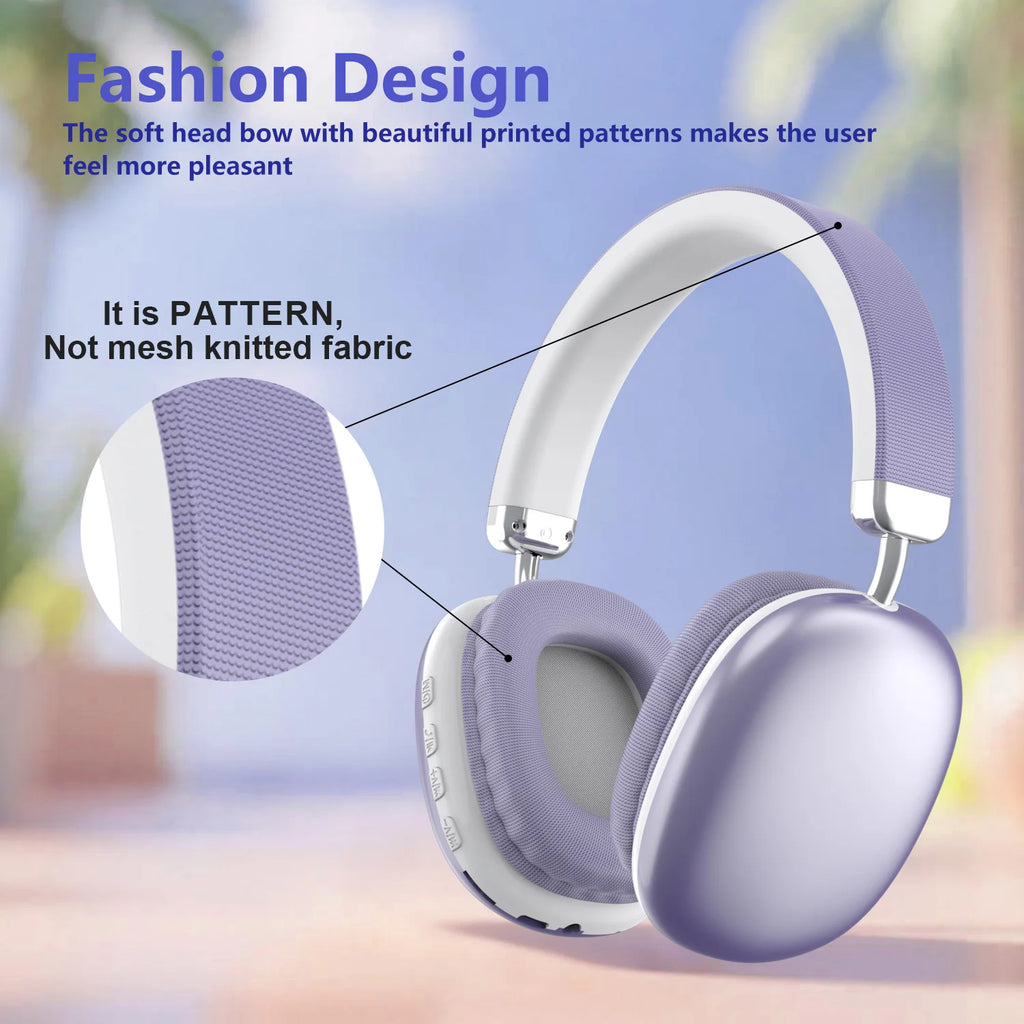 2026 New Over-Ear Bluetooth Headphones Wireless Stereo Surround Gaming Headset With Mic For iPhone Xiaomi Android Smartphones Oasis Select