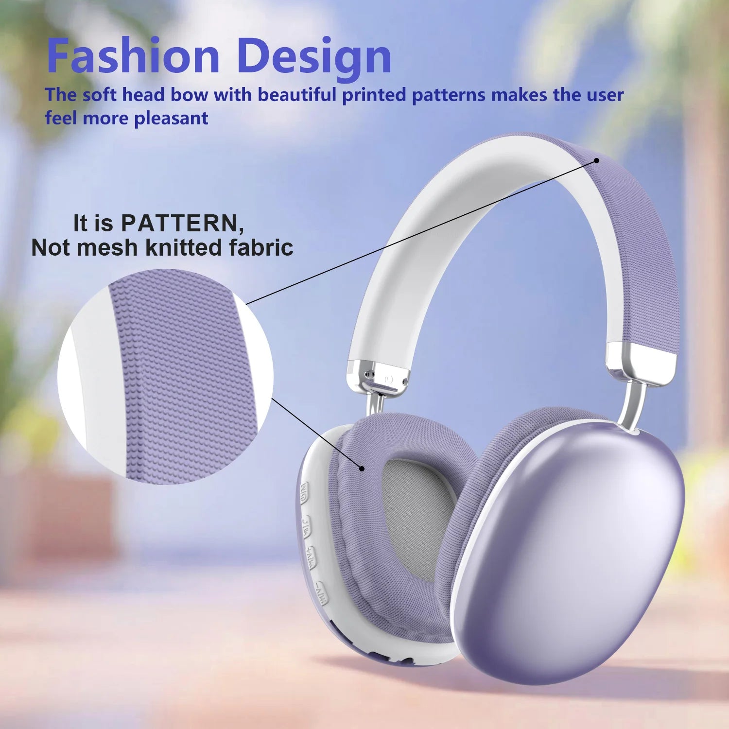 Over-Ear Bluetooth 5.3 Gaming Headset with Mic – Wireless Wireless Gaming Headset Oasis Select