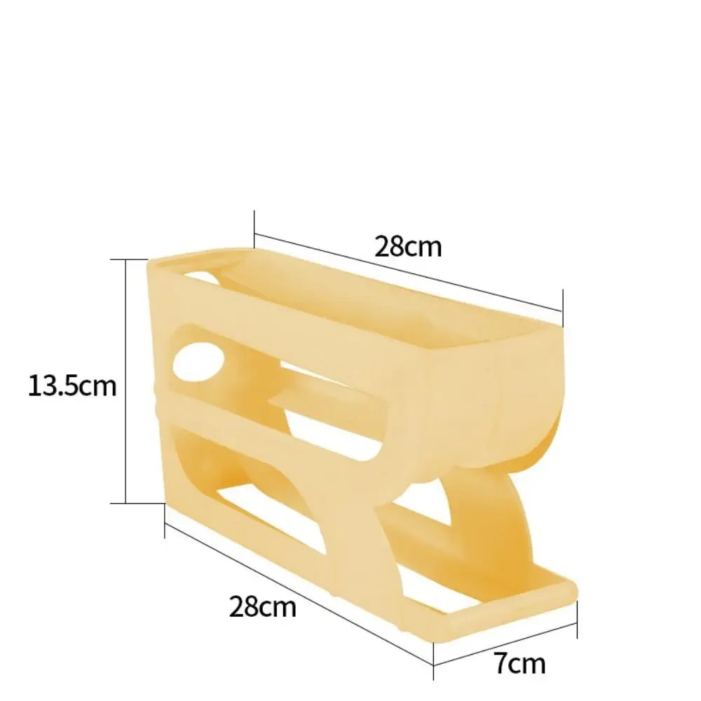 3 Layer / 4 Layer Automatic Egg Roller New Household Kitchen Dedicated Egg Roller Rack Space Saving Large Capacity Egg Organiser Oasis Select