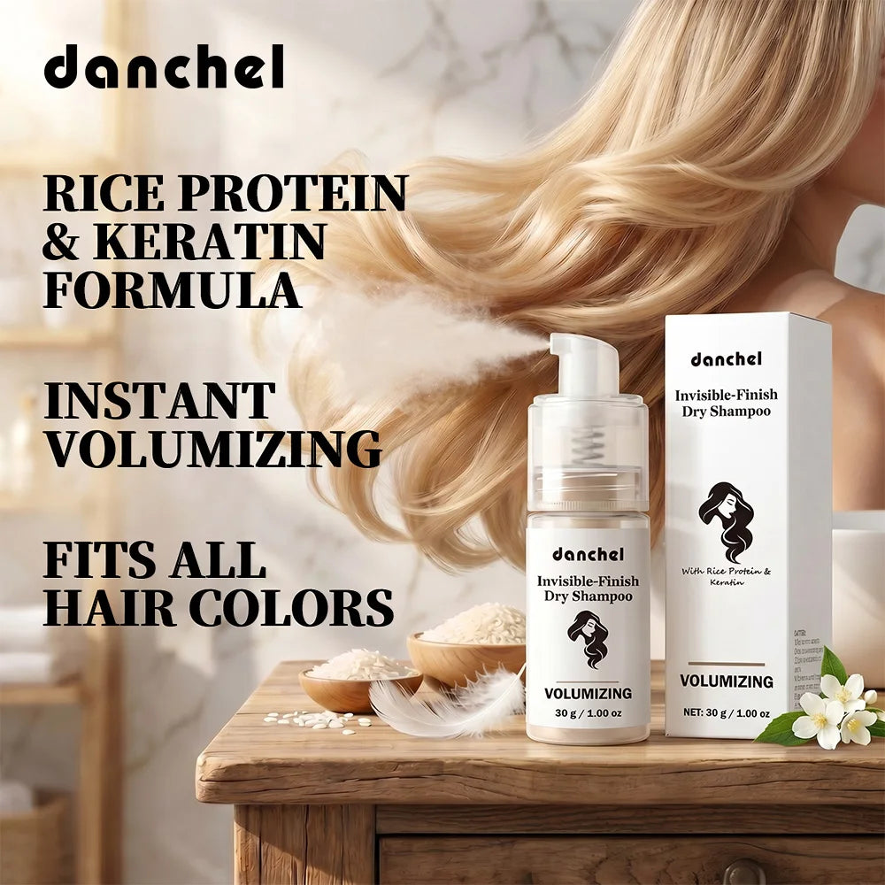 Dry Shampoo Powder Instant Oil Absorbing Refreshing Air-Feeling Grease Hair Styling Powder Travel Portable for Women Men Oasis Select