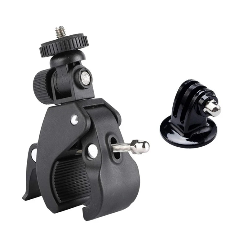 360° Handlebar Mount Clip for GoPro & Action Cameras | Bike & Moto