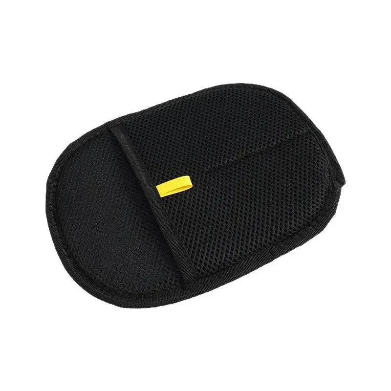 Reusable Double Sided Grooming Glove Pet Hair Removal Tool Static Fur Remover for Cats Dogs Carpets Furniture Cleaning Oasis Select black 20x15 CM