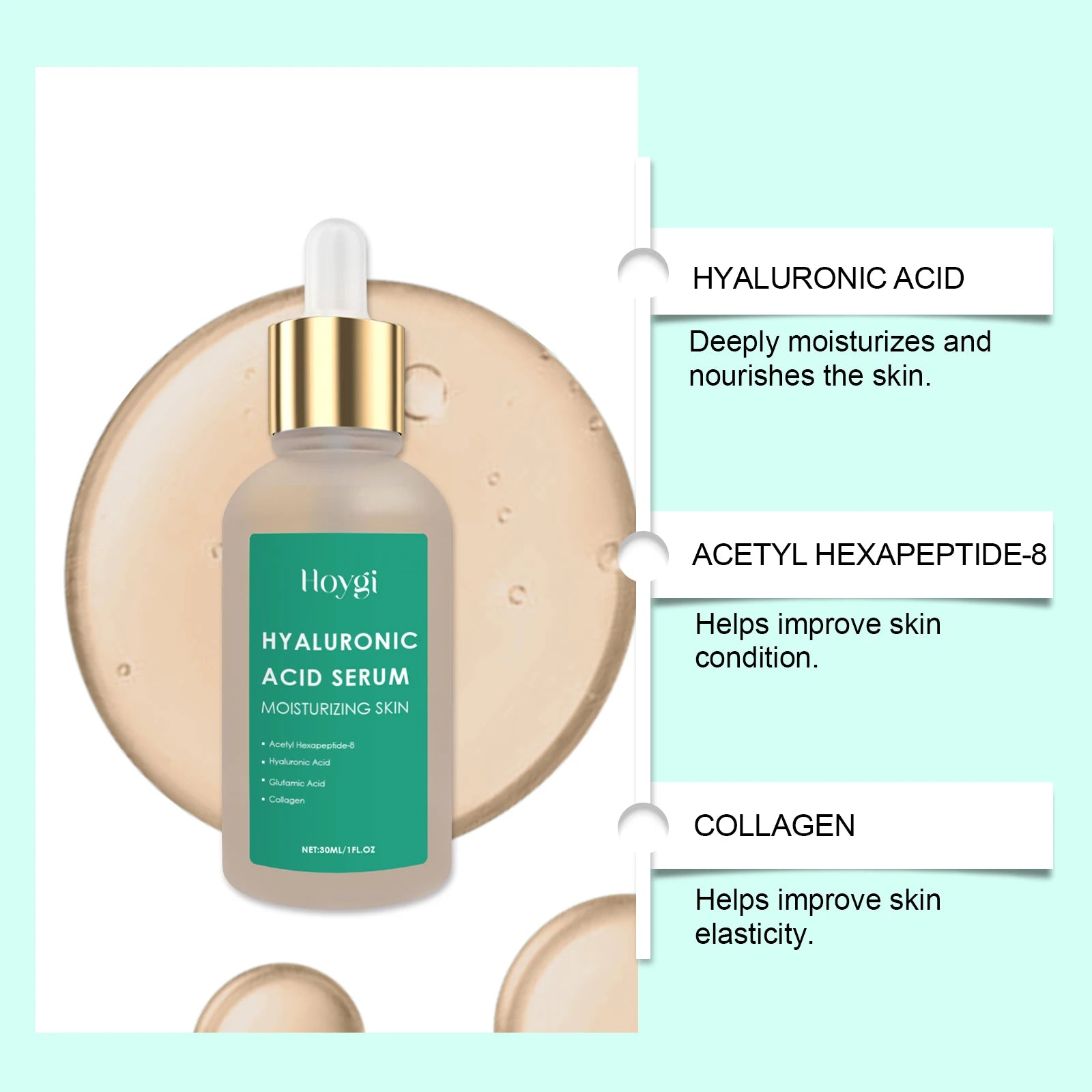 Hoygi Hyaluronic Acid Essence – Hydrating Face Serum