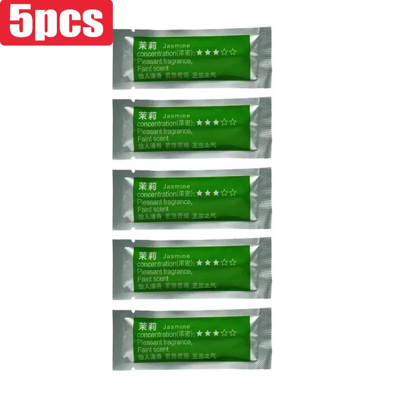 5/10/15PCS Car Air Vent Clip Freshener Perfume Aroma Sticks Car Air Fresheners Refills Car Air Freshener Supplement Oasis Select Jasmine-5pcs