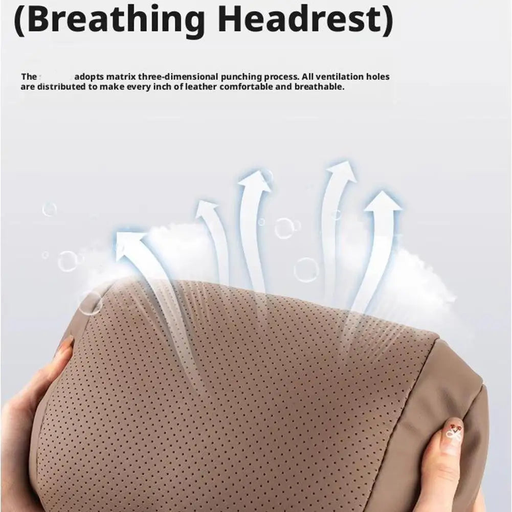 Memory Foam Car Neck Pillow – Ergonomic Headrest Cushion