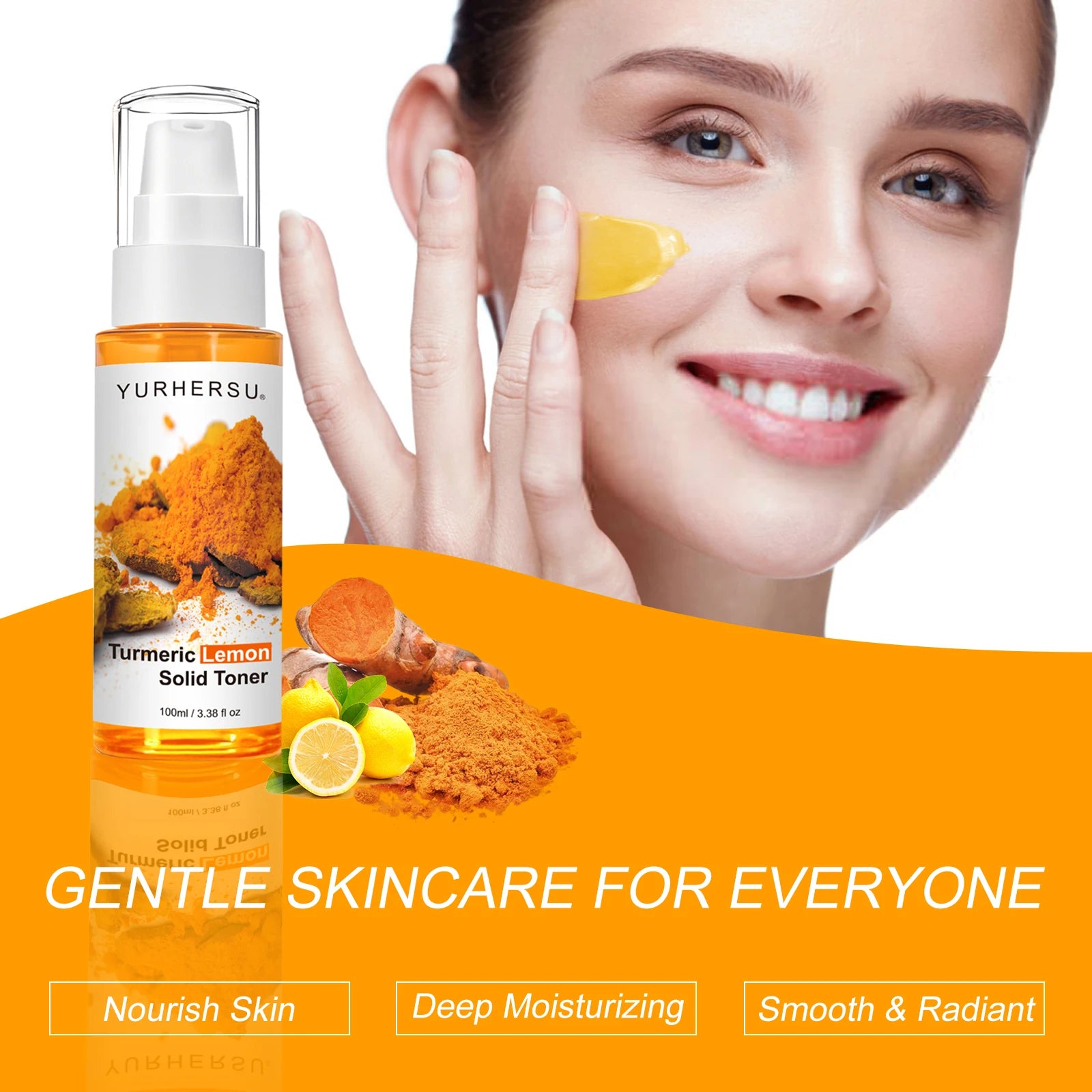 Turmeric Face Serum – Brightening & Even Skin Tone Lotion Brightening Face Serum Oasis Select