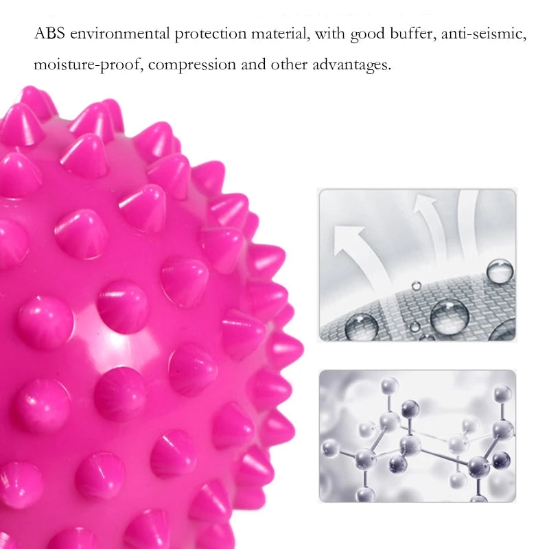 7cm Spiky Massage Ball – Foot, Back & Leg Deep Tissue Massager Spiky Massage Ball Oasis Select