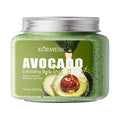Avocado Face & Body Scrub Cream – Exfoliating Moisturizer Exfoliating Scrub Cream Oasis Select avocado