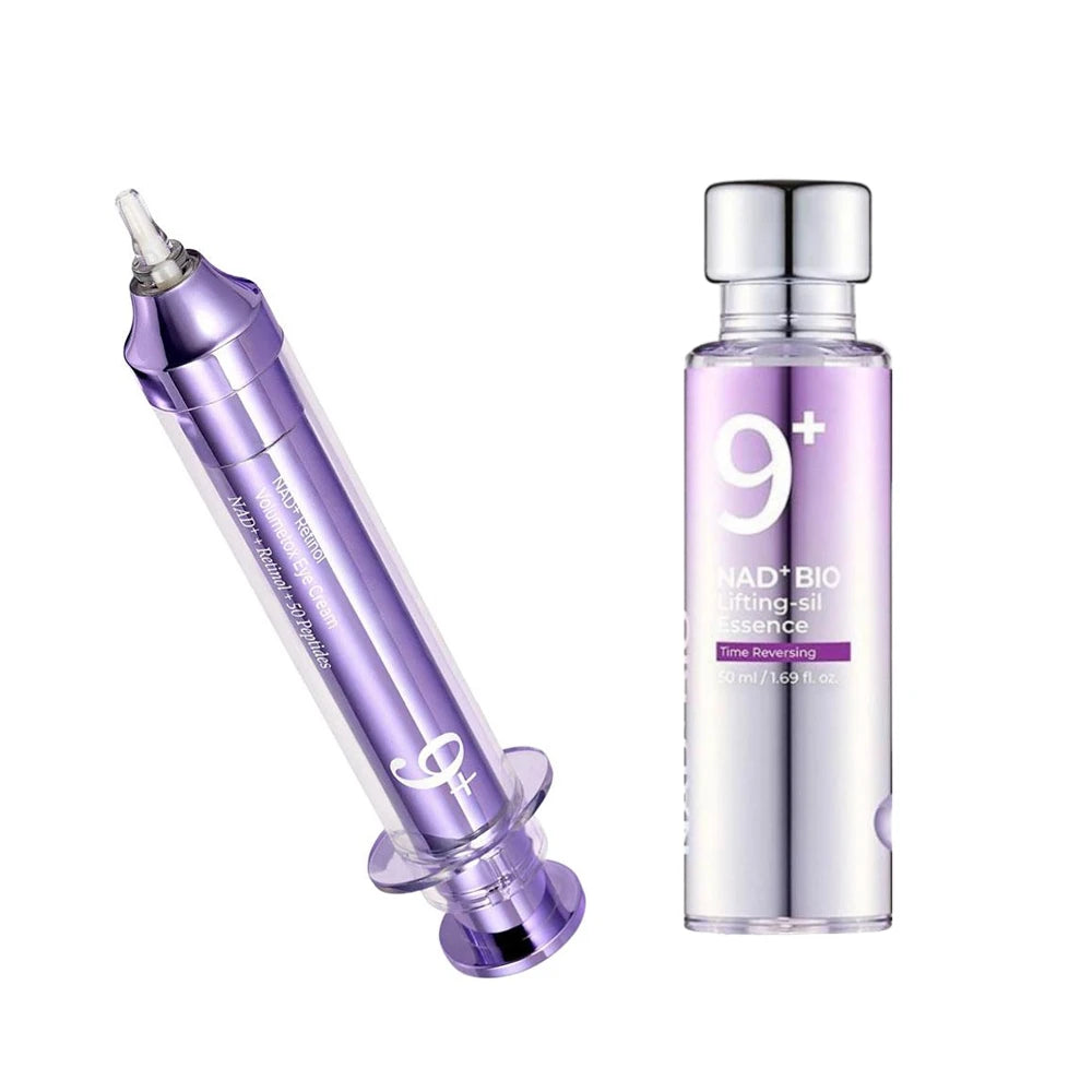 NAD+ Retinol No.9 Eye Cream With Niacinamide - Anti Dark Circles Wrinkle Moisturizing Eye Care Ultrasonic Penetration Skin Care Oasis Select 2pcs