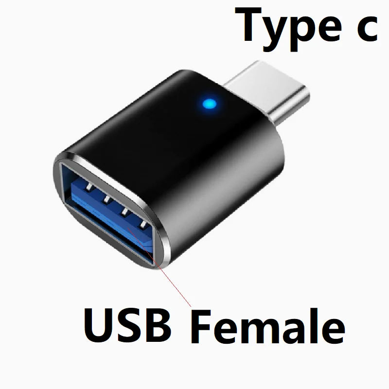  USB 3.0 Female to Type c Female USB 3.0 male to Type c male Adapter OTG USB USB C male Female Data Cable Converter Connector Oasis Select A