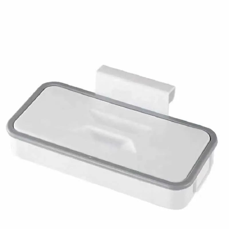 Hanging Trash Bag Holder – Cabinet Door Garbage Rack Organizer