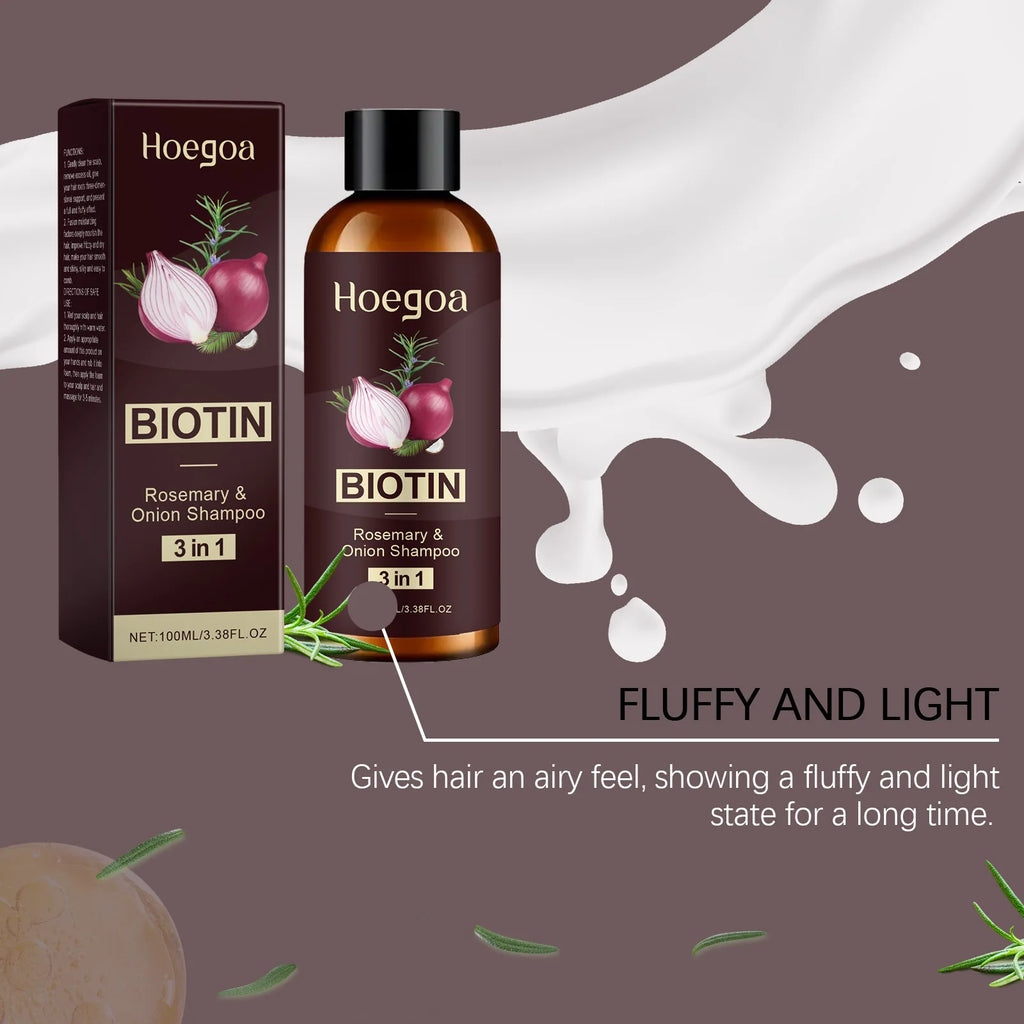 HOEGOA Red Onion Shampoo – Scalp Repair & Anti-Dandruff Anti-Dandruff Shampoo Oasis Select