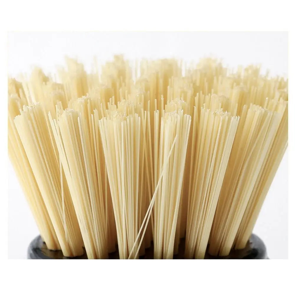 Plastic Pot Brush Oil Free Black White Dishwashing Brush High Temperature Resistance Kitchen Tool Long Handle Cleaning Brush Oasis Select