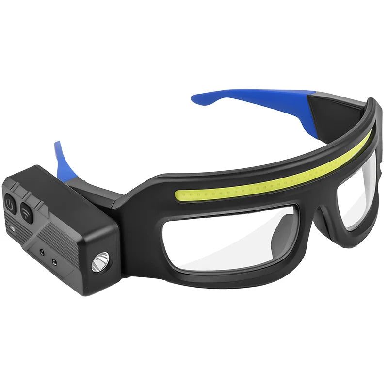 SHINEKNOT Glasses LED Headlamp | Type-C Rechargeable Bike Light