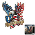 USA 250th Anniversary Eagle Patriotic Car Decal 1776-2026