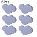 2/4/6/10Pcs Cartoon Furniture Handles Children Room Knobs Handles for Cabinets Drawer Pull Handle Door Knob for Cabinet Pulls Oasis Select grey 6pcs 54x36mm