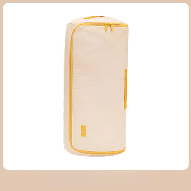 Quilt Blanket Storage Bag Compression Dustproof Large Capacity Clothing Organizer Storage Bag Wardrobe Organizers Moving Packing Oasis Select yellow S