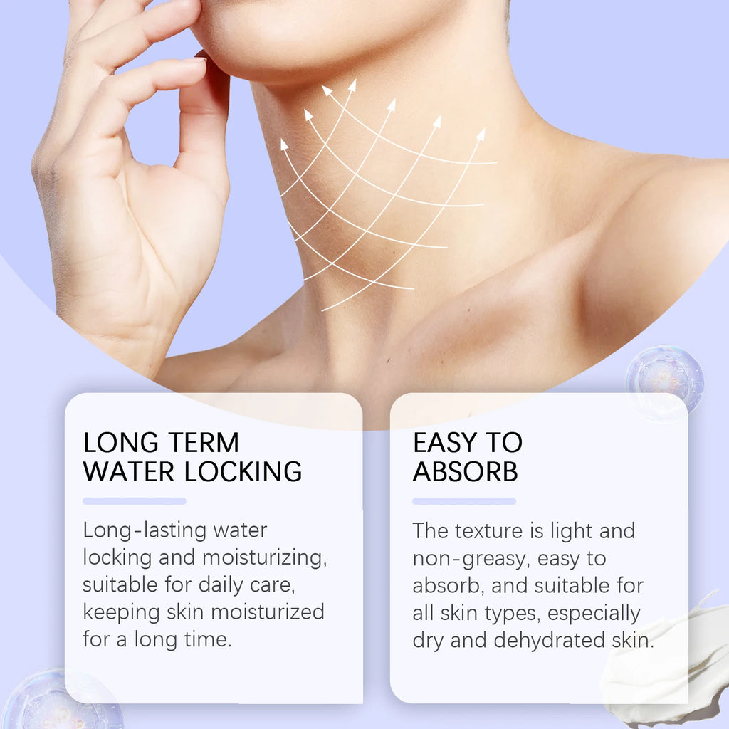 Tighten Lift Neck Cream Firming Reduce Fine Lines Brightening Nourish Smoothing Lasting Moisturize Neck Rejuvenation Care Lotion Oasis Select