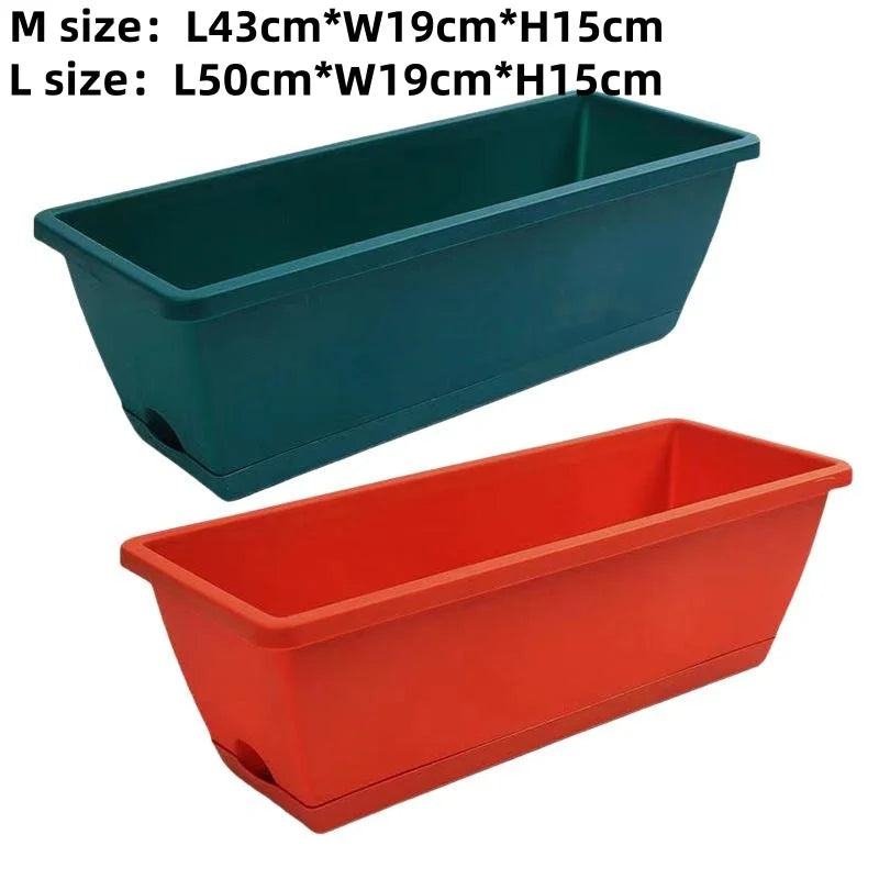 Self-Watering Planter Pot with Reservoir & Drainage | Indoor/Outdoor