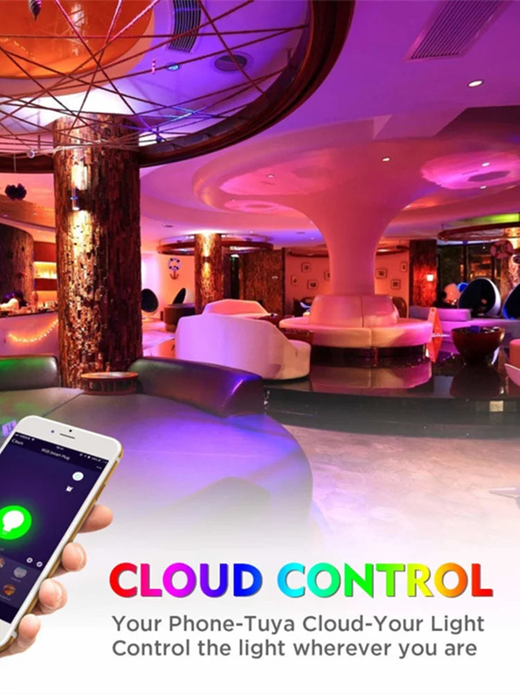 Led Wifi Bluetooth Smart Dimmable Light Bulbs GU10 Dimmable Light Bulbs 5W Support Alexa, Google Voice Control AC 100-240V 5W Oasis Select