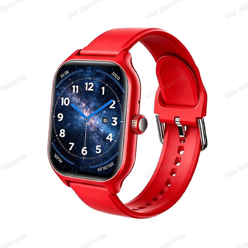Ola Esporte 1.85" Smart Watch – Bluetooth Call & Fitness Tracker